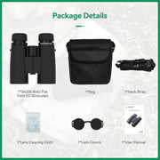 SVBONY SA205 8x42 ED Flat-Field Binoculars