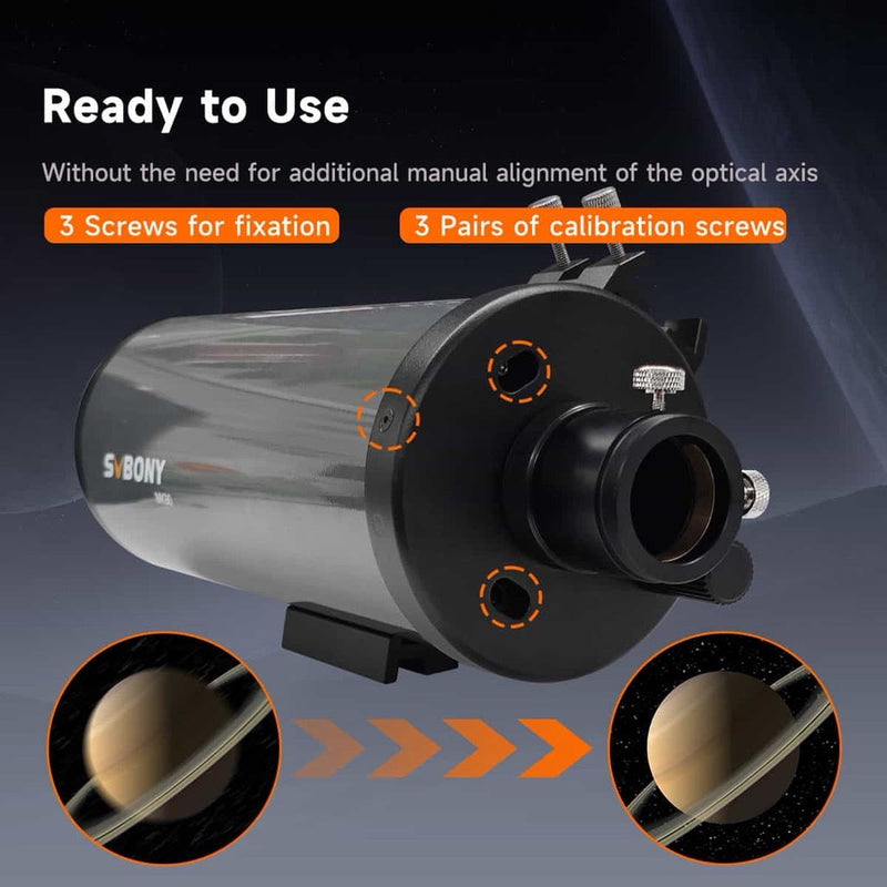 SVBONY MK90 90mm Maksutov-Cassegrain Telescope OTA