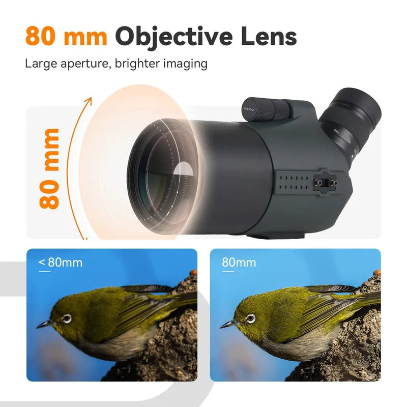 SVBONY SV41 Pro 28-84x80 Mak Spotting Scope
