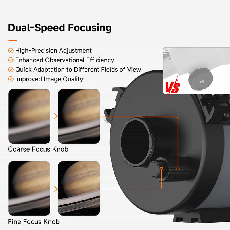 SVBONY MK127 127mm Maksutov-Cassegrain Telescope OTA