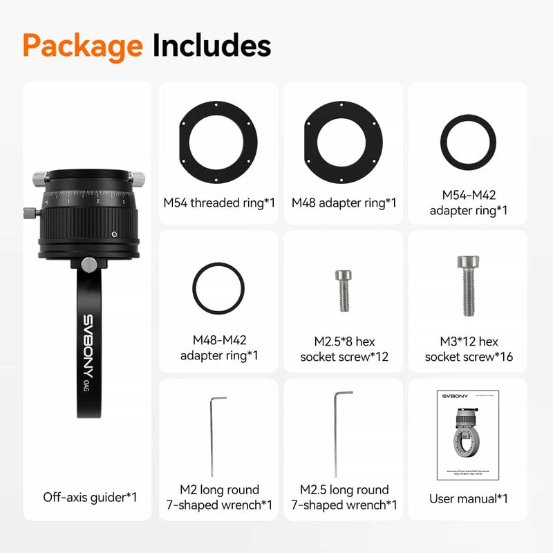 SVBONY SV238 Off-Axis Guider (OAG)