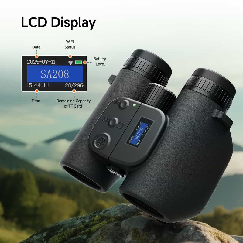 SVBONY SA208 8x42 Integrated ED Binoculars with 16MP Photo and Video