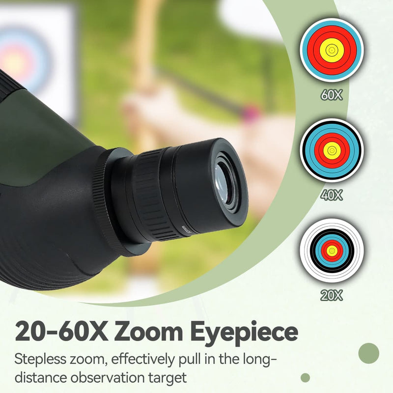 SVBONY SA412 20-60x80 Spotting Scope