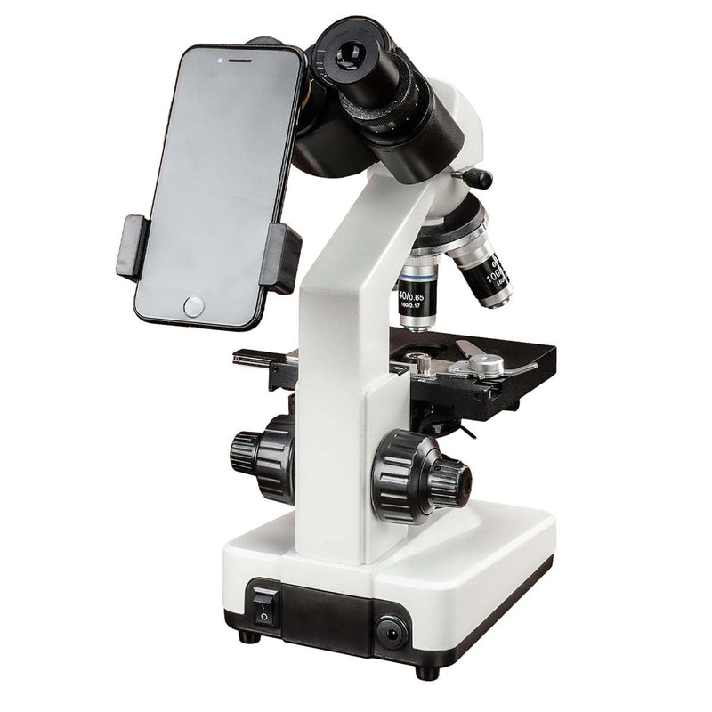 SVBONY SM201 40-2500x Binocular Lab Microscope with Phone Adapter