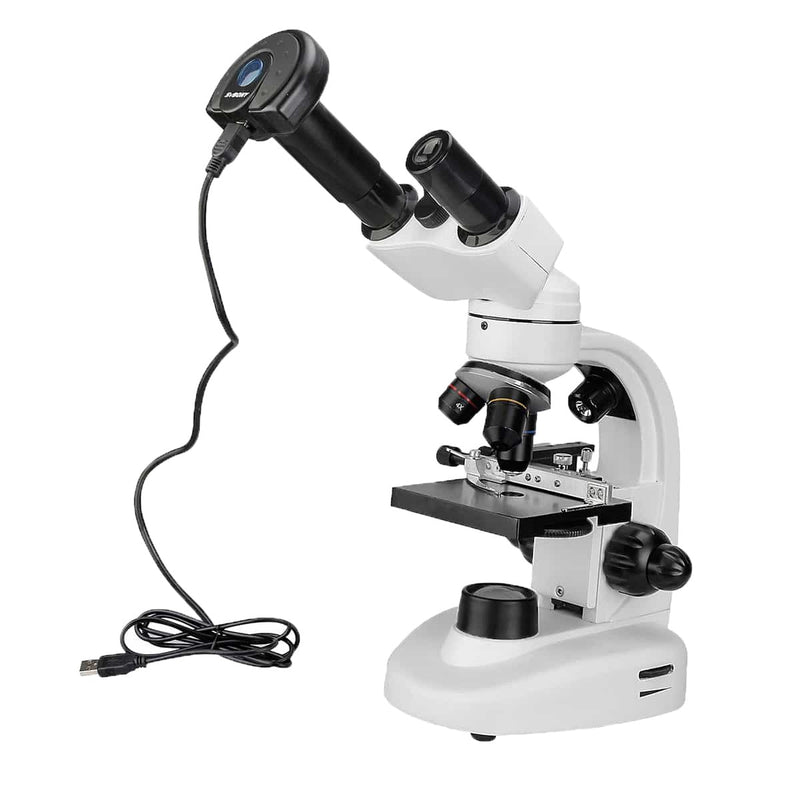 SVBONY SM201 40-2500x Binocular Lab Microscope with Phone Adapter