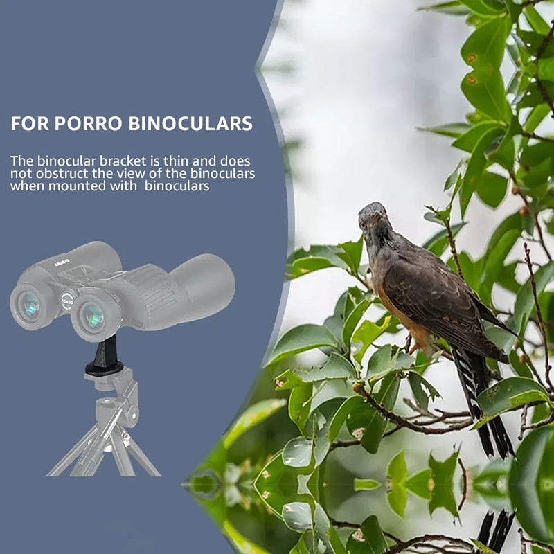 SVBONY SV110 All-Metal Tripod Mount Adapter for Porro Binoculars