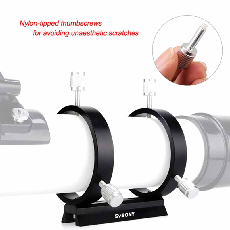 SVBONY SV116 Adjustable Guide Scope Ring Kit 43mm-70mm