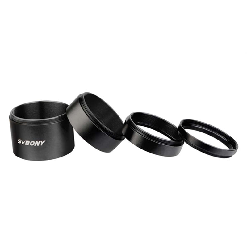 SVBONY SV119 M48x0.75 Extension Tube Kit (5mm, 10mm, 15mm, 30mm)