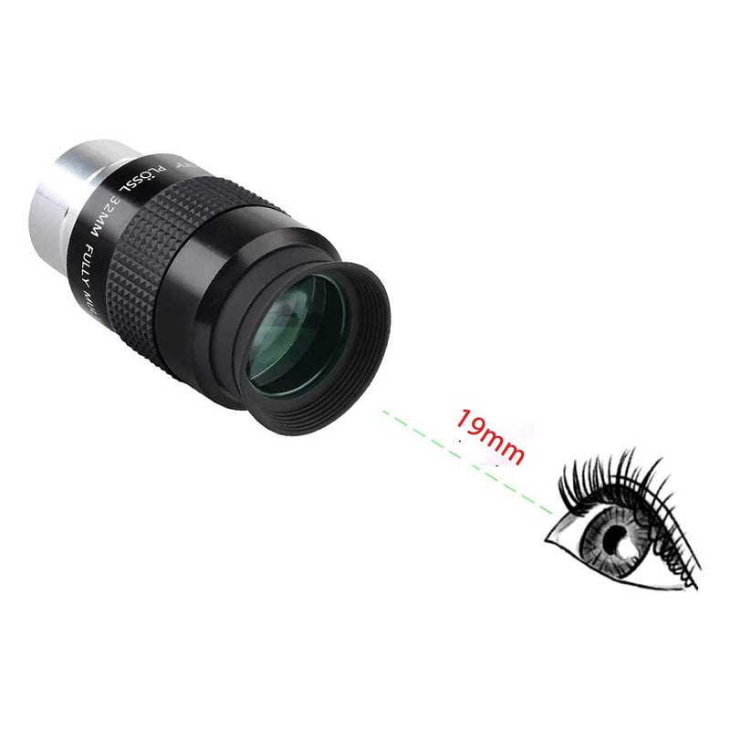 SVBONY SV131 32mm 48° Plössl Eyepiece - 1.25"