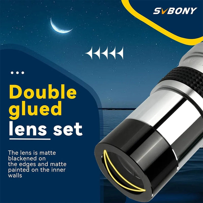 SVBONY SV137 2X FMC Barlow Lens with M42 Threads - 1.25"