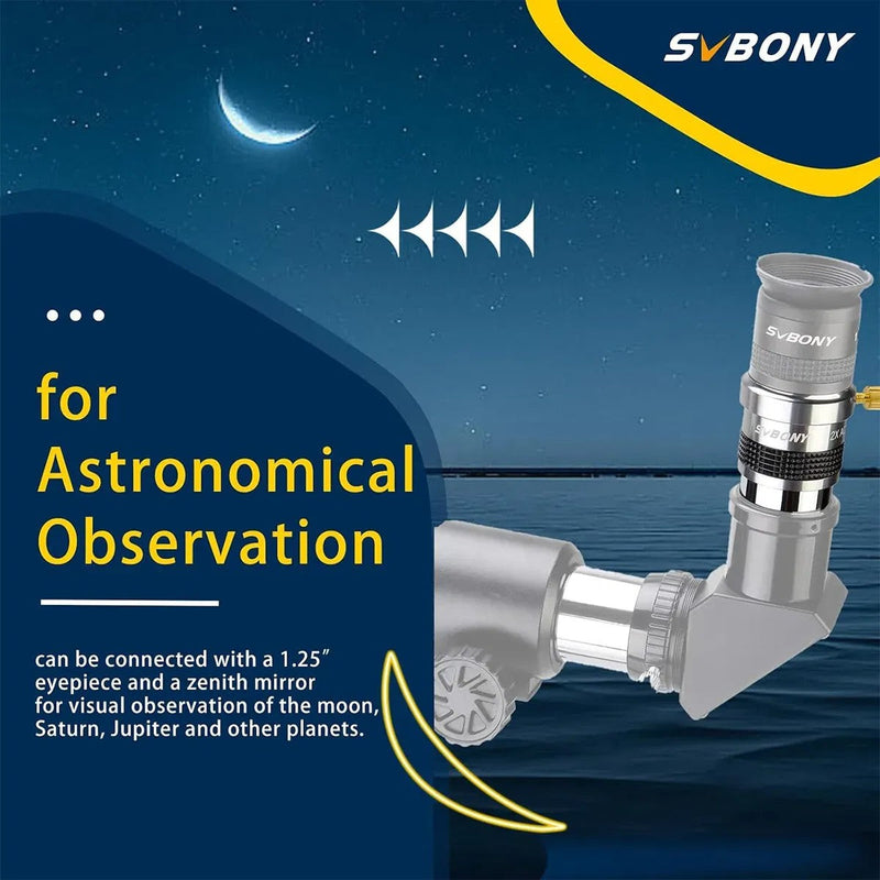 SVBONY SV137 3X FMC Barlow Lens - 1.25"