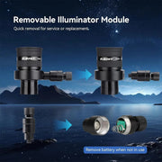 SVBONY SV152 20mm 70° SWA Illuminated Crosshair Eyepiece - 1.25"