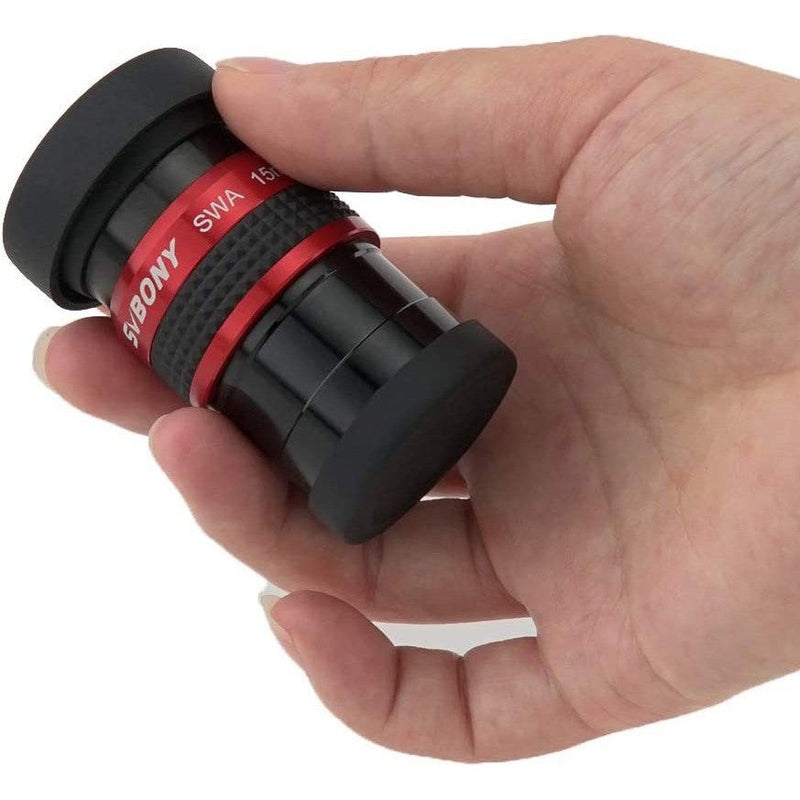 SVBONY SV154 15mm 70° SWA Telescope Eyepiece - 1.25"