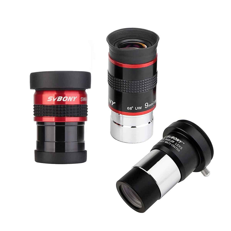 SVBONY SV154 15mm 70° SWA Telescope Eyepiece - 1.25"