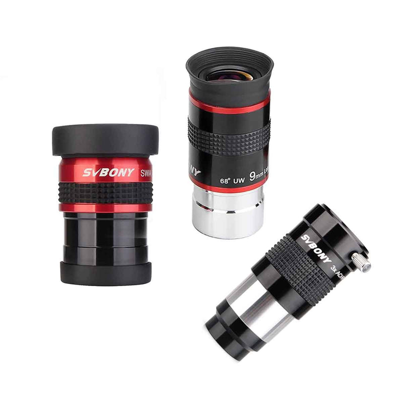 SVBONY SV154 15mm 70° SWA Telescope Eyepiece - 1.25"