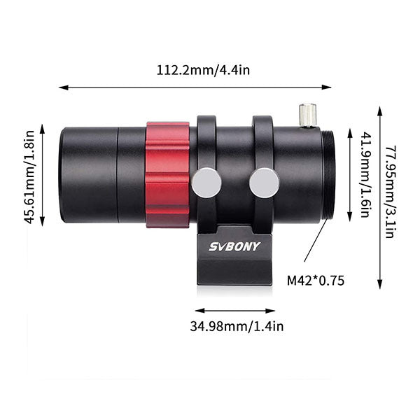SVBONY SV165 30mm f/4 Mini Guide Scope