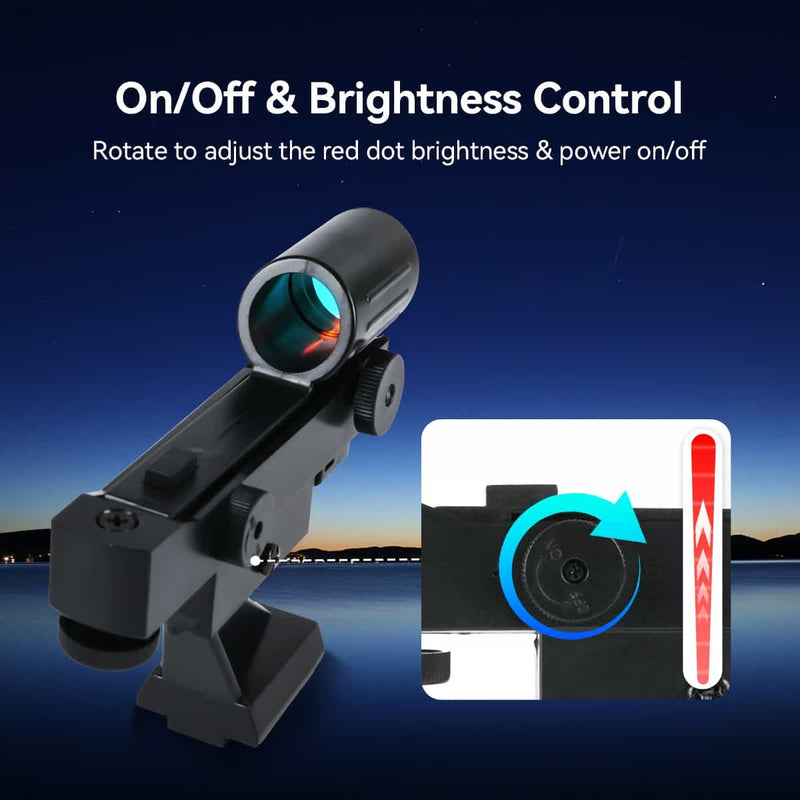 SVBONY SV179 Red Dot Finder Scope with Dovetail Base
