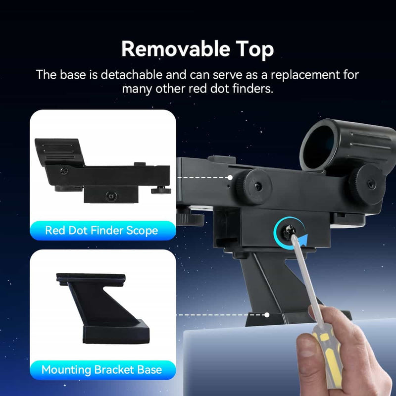 SVBONY SV179 Red Dot Finder Scope with Dovetail Base