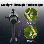 SVBONY SV182 6x30 Straight Correct-Image Finder Scope with Bracket