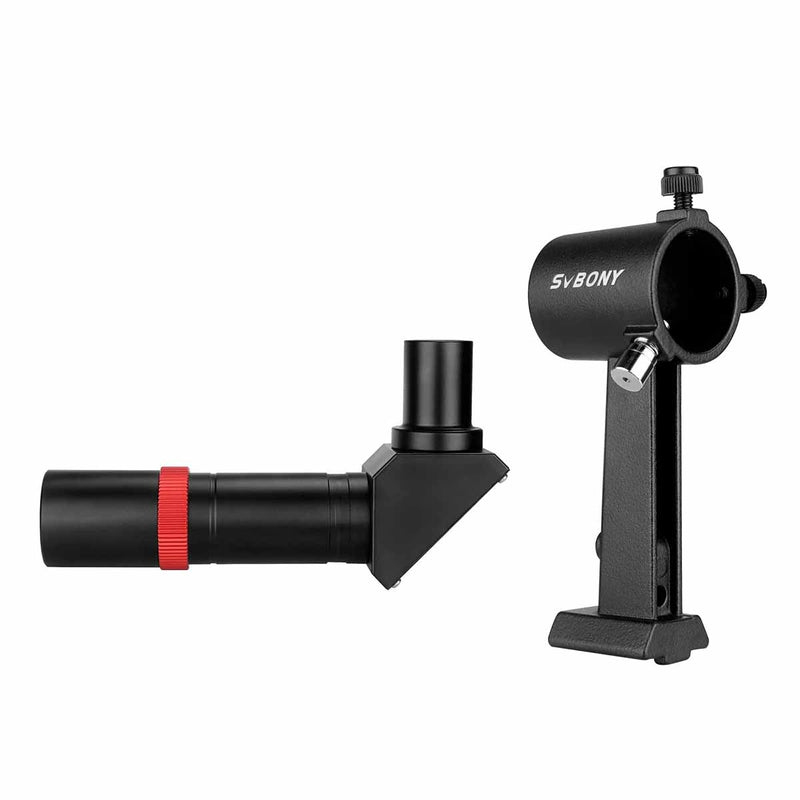 SVBONY SV182 6x30 Right-Angle Correct-Image Finder Scope with Bracket