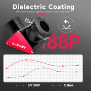 SVBONY SV188P 90° Dielectric Mirror Diagonal - 2"