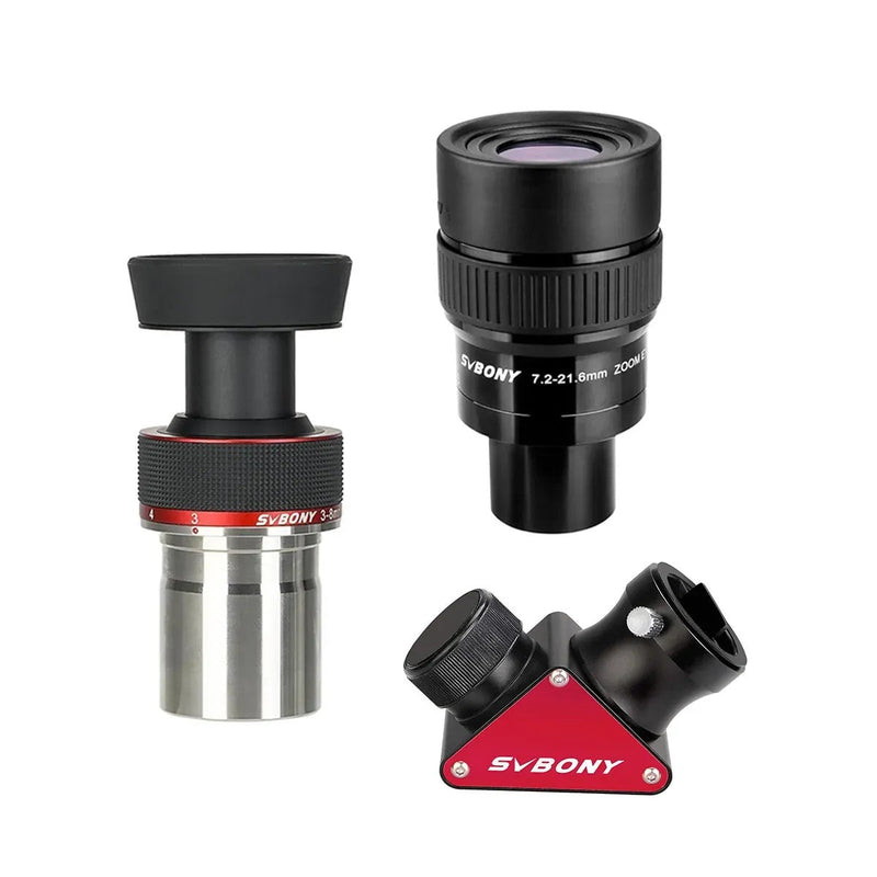 SVBONY SV191 7.2-21.6mm Zoom Eyepiece - 1.25"