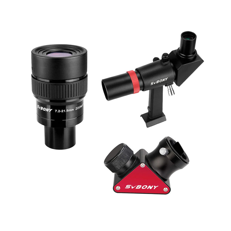 SVBONY SV191 7.2-21.6mm Zoom Eyepiece - 1.25"