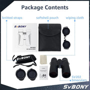 SVBONY SV202 8x42 ED Binoculars