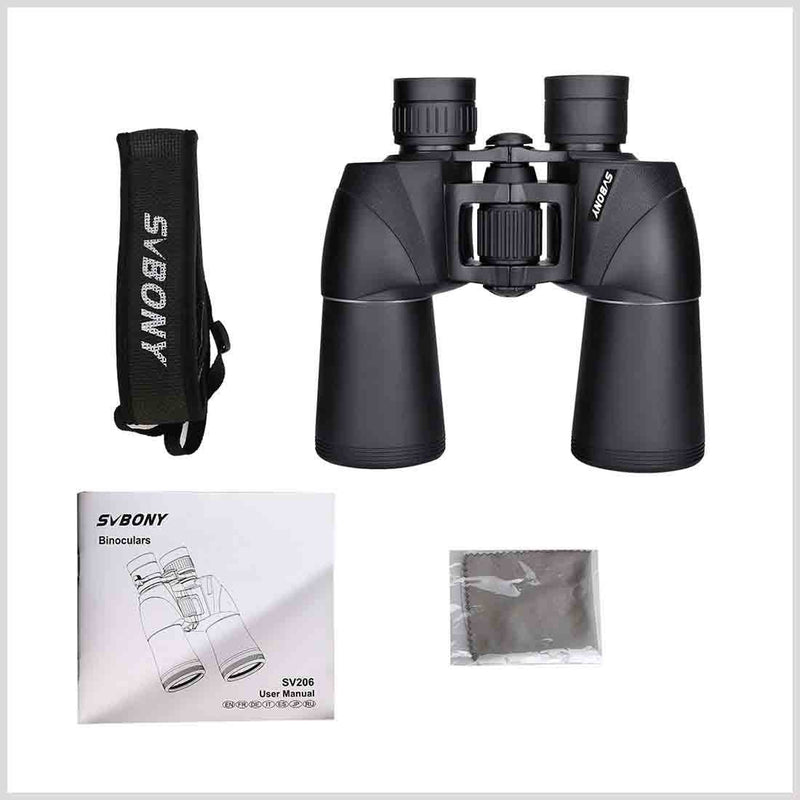 SVBONY SV206 10x50 Porro Binoculars