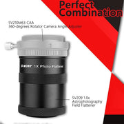 SVBONY SV209 1.0X Field Flattener for SV550 80F6