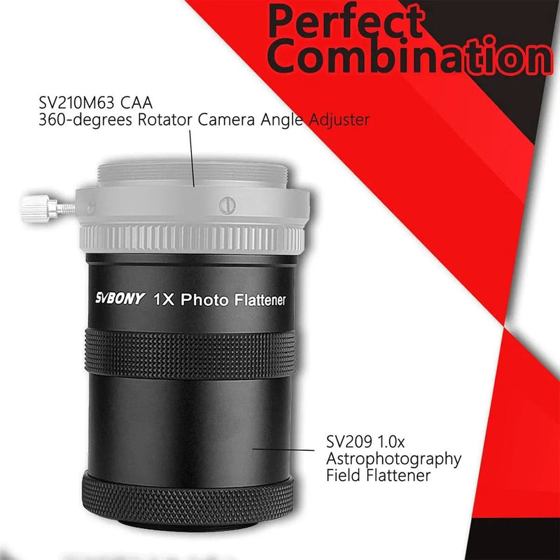 SVBONY SV209 1.0X Field Flattener for SV550 80F6