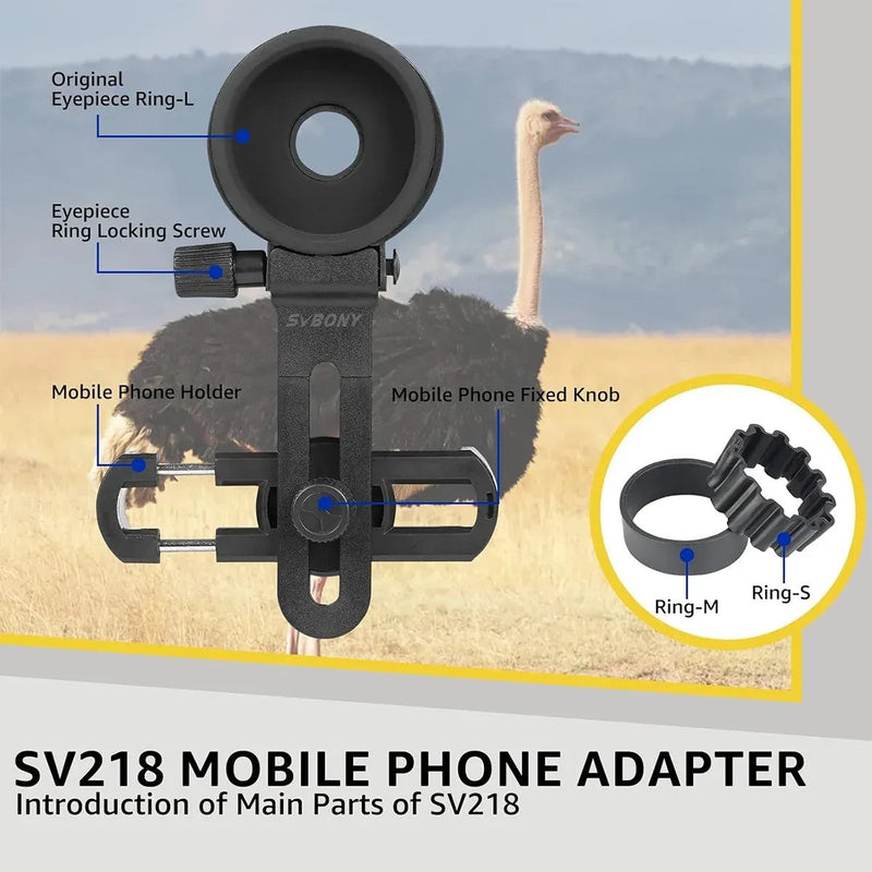 SVBONY SV218 Universal Cell Phone Adapter Mount