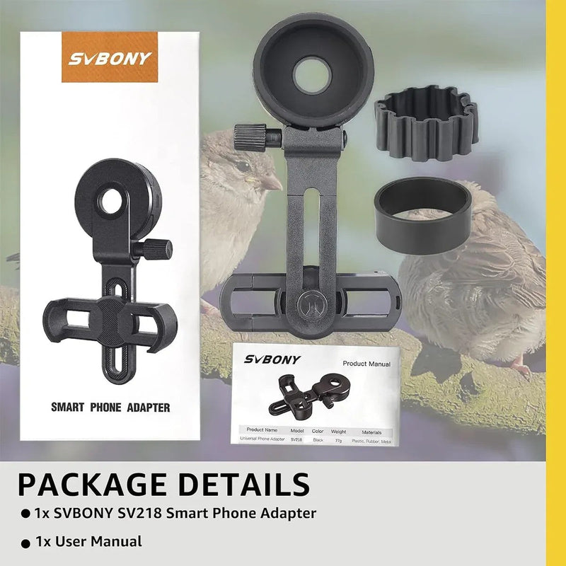 SVBONY SV218 Universal Cell Phone Adapter Mount