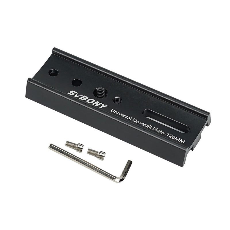 SVBONY SV219 300mm Black Vixen-Style Dovetail Mounting Plate
