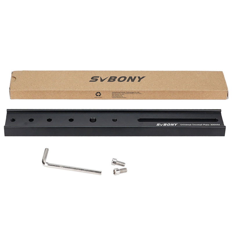 SVBONY SV219 120mm Black Vixen-Style Dovetail Mounting Plate