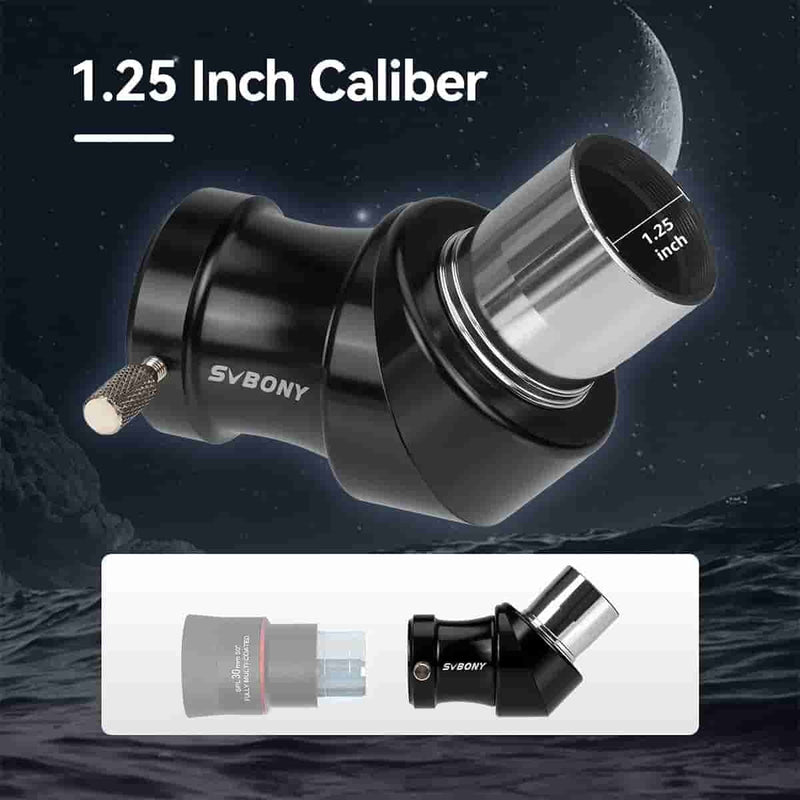 SVBONY SV222 45° Correct Image Prism Diagonal FMC - 1.25"