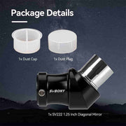 SVBONY SV222 45° Correct Image Prism Diagonal FMC - 1.25"