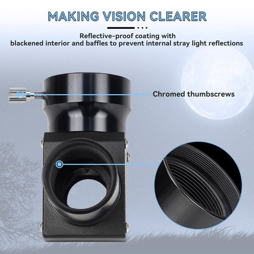 SVBONY SV222 90° Erect Image Prism Diagonal - 1.25"