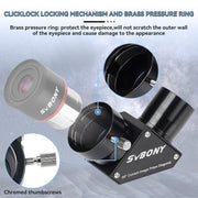 SVBONY SV222 90° Erect Image Prism Diagonal - 1.25"