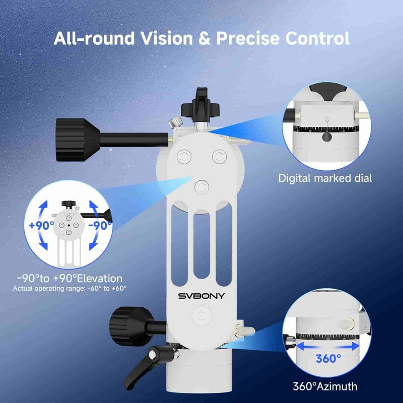 SVBONY SV225 Mini Alt-Azimuth Telescope Mount