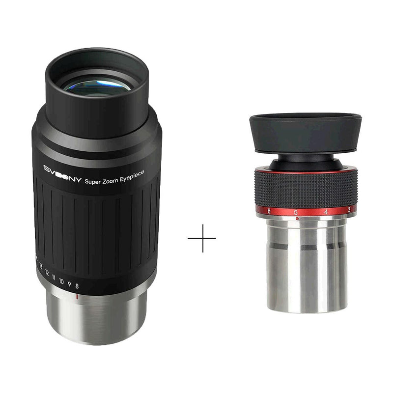 SVBONY SV230 8-20mm Super Zoom Aspheric Eyepiece - 1.25"