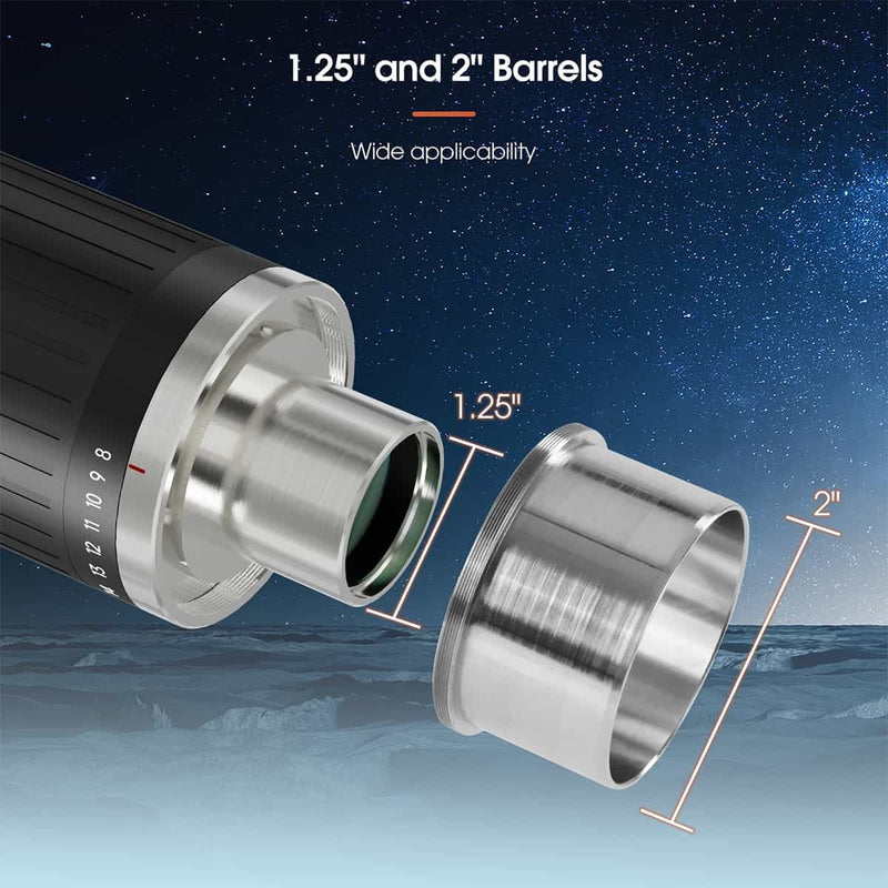 SVBONY SV230 8-20mm Super Zoom Aspheric Eyepiece - 1.25"