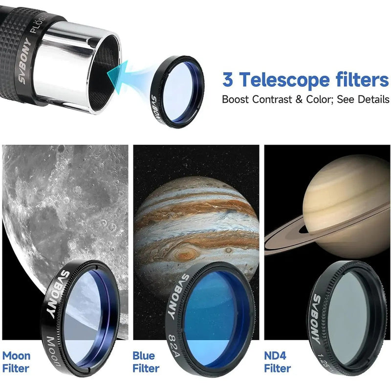 SVBONY SV233 7-Piece Telescope Accessory Kit
