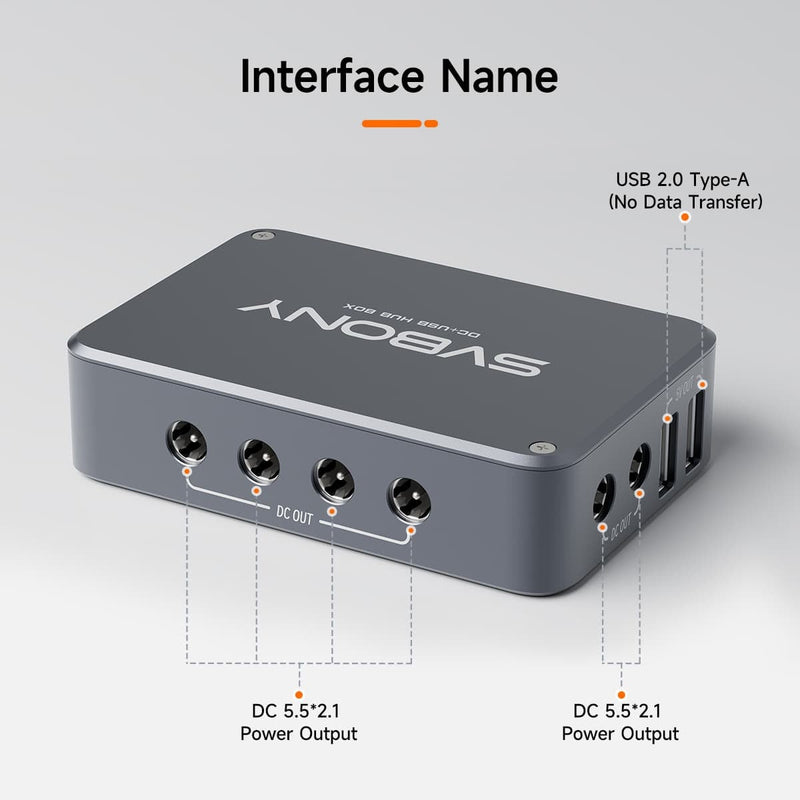 SVBONY SV241 Astronomy Micro DC+USB Hub Power Box