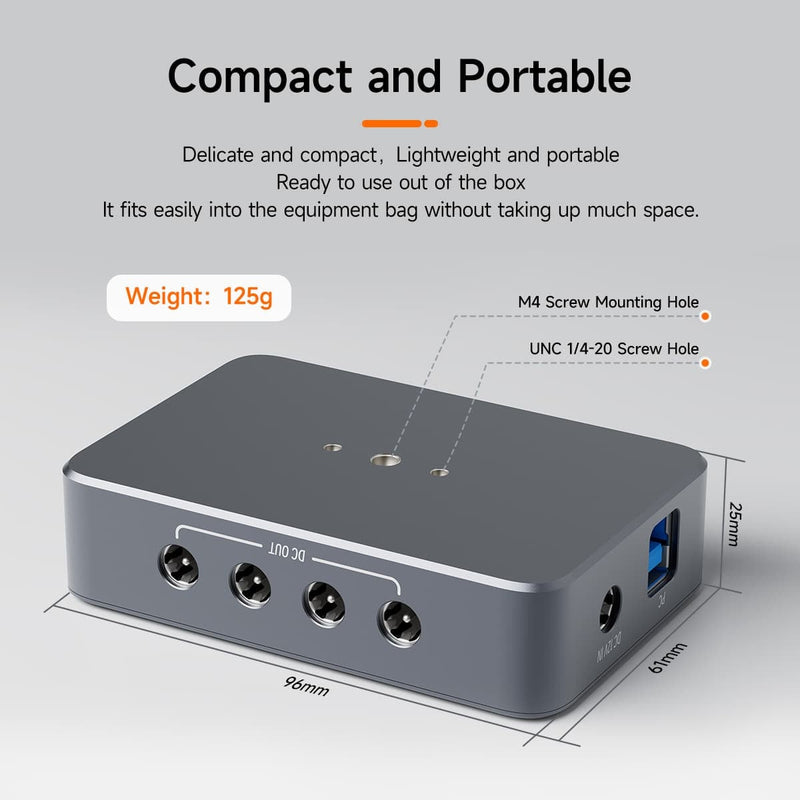 SVBONY SV241 Astronomy Micro DC+USB Hub Power Box