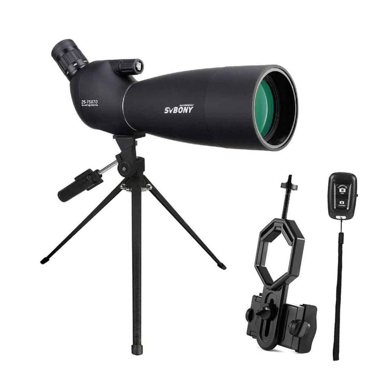 SVBONY SV28 25-75x70mm Spotting Scope
