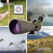 SVBONY SV401 20-60x80 Spotting Scope Army Green