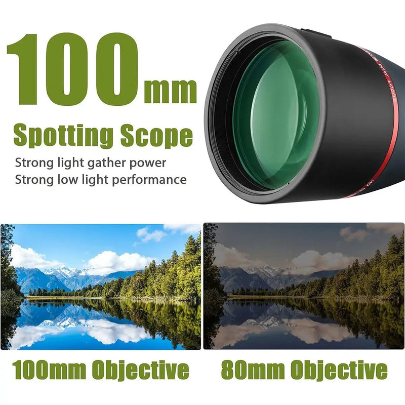 SVBONY SV406 25-75x100 HD Spotting Scope