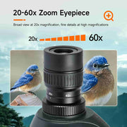 SVBONY SV406 20-60x80 HD Spotting Scope