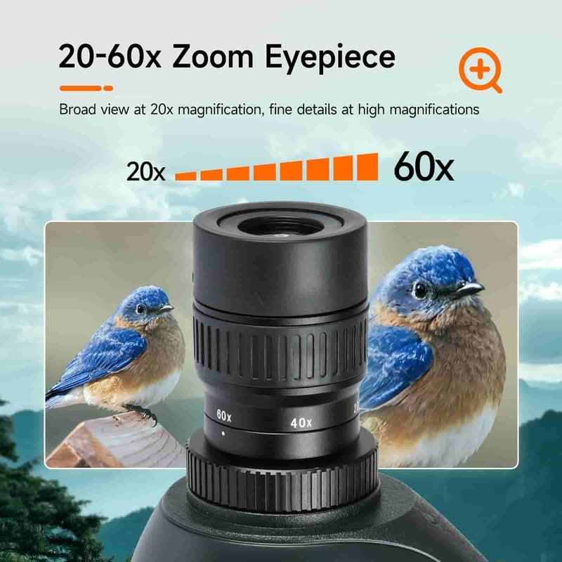 SVBONY SV406 20-60x80 HD Spotting Scope
